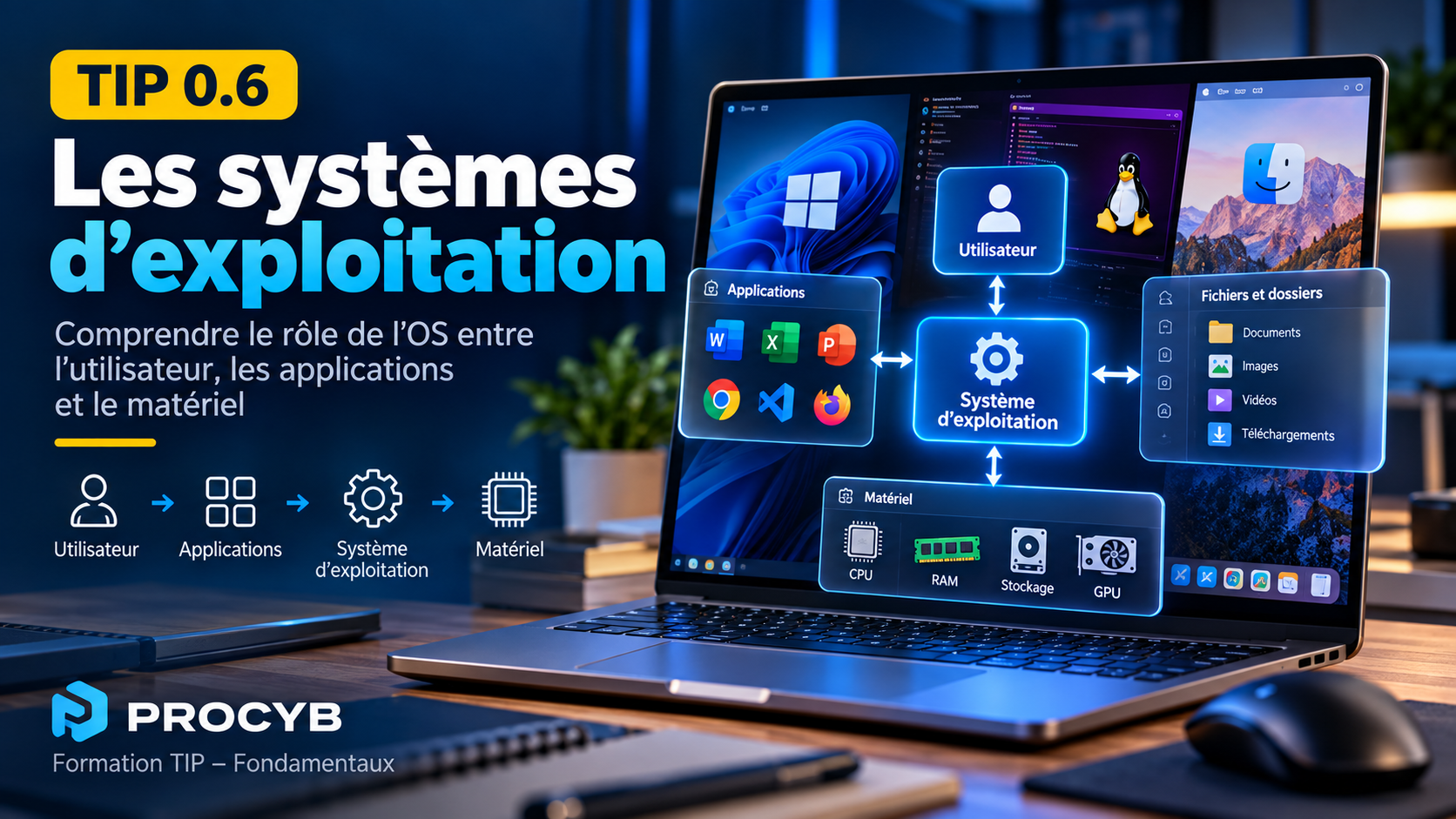 TIP 0.6 – Les systèmes d’exploitation