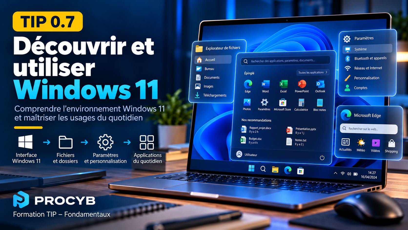 TIP 0.7 – Découvrir et utiliser Windows 11