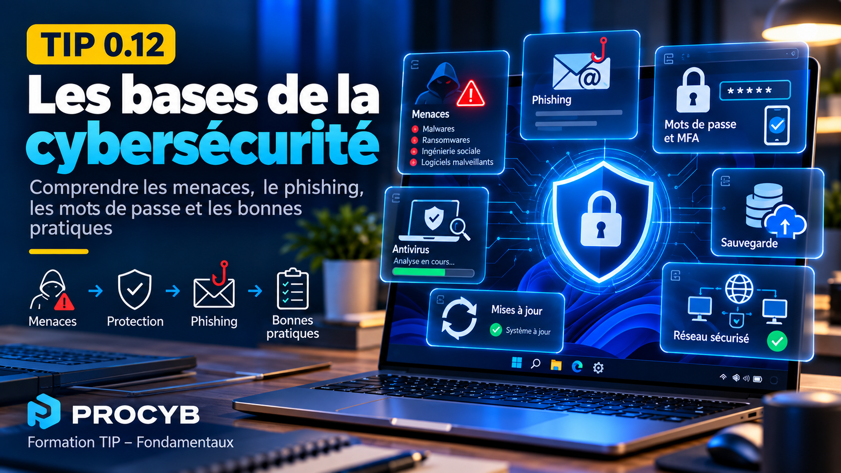 TIP 0.12 – Les bases de la cybersécurité et les bonnes pratiques