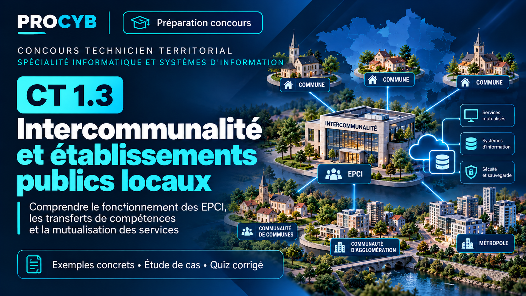 CT 1.3 – Intercommunalité et établissements publics locaux